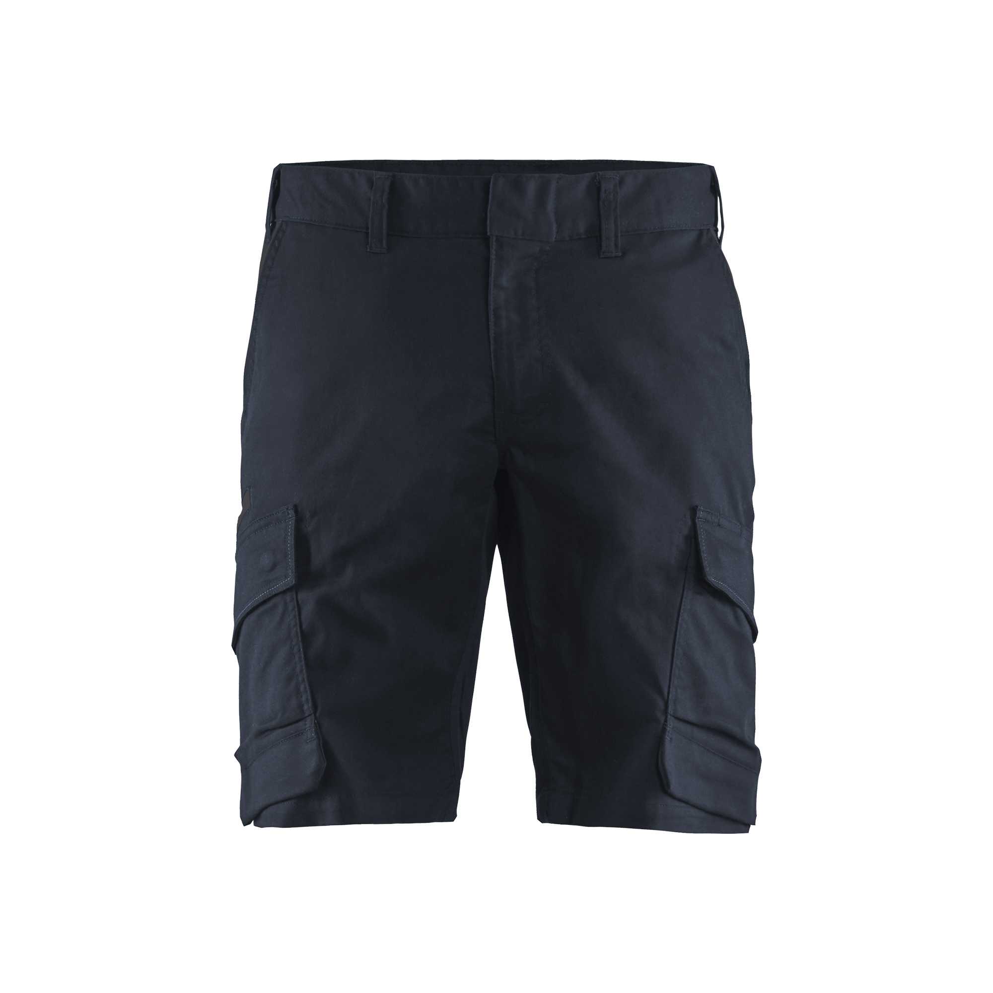BLAKLADER 14461832 Industry shorts stretch Hi Vis Reflective Work Shorts Men - twill fabric